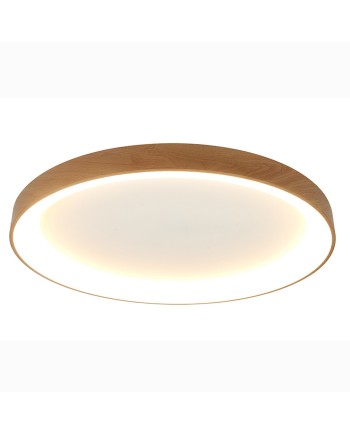 ***OFER/DES*** NISEKO * PLAFÓN REDONDO LED 90 CM - 3000K - MADERA